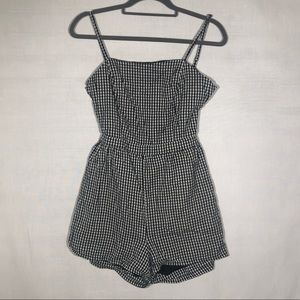 PACSUN Kendall&Kylie Checkered Romper
